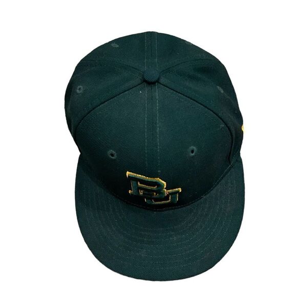 Baylor Bears New Era Fitted Hat Size 7 Big 12 BU Bears - Picture 2 of 6